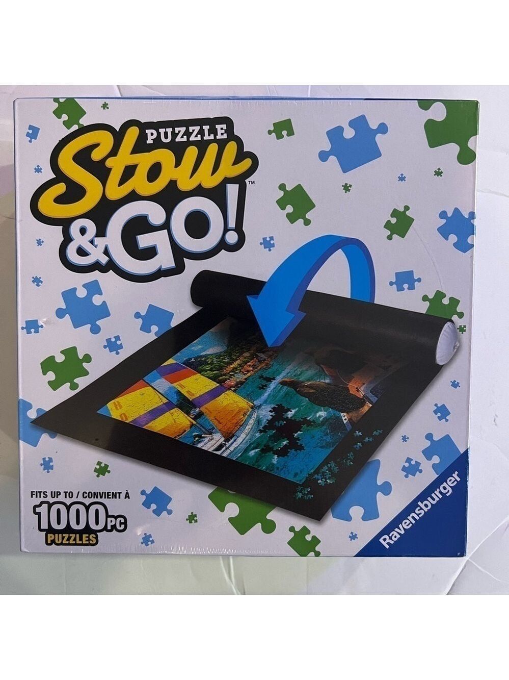Ravensburger Stow & Go Puzzle Storage or Assemble Up To 1000pc 39x22in Mat Tube - Picture 1 of 5